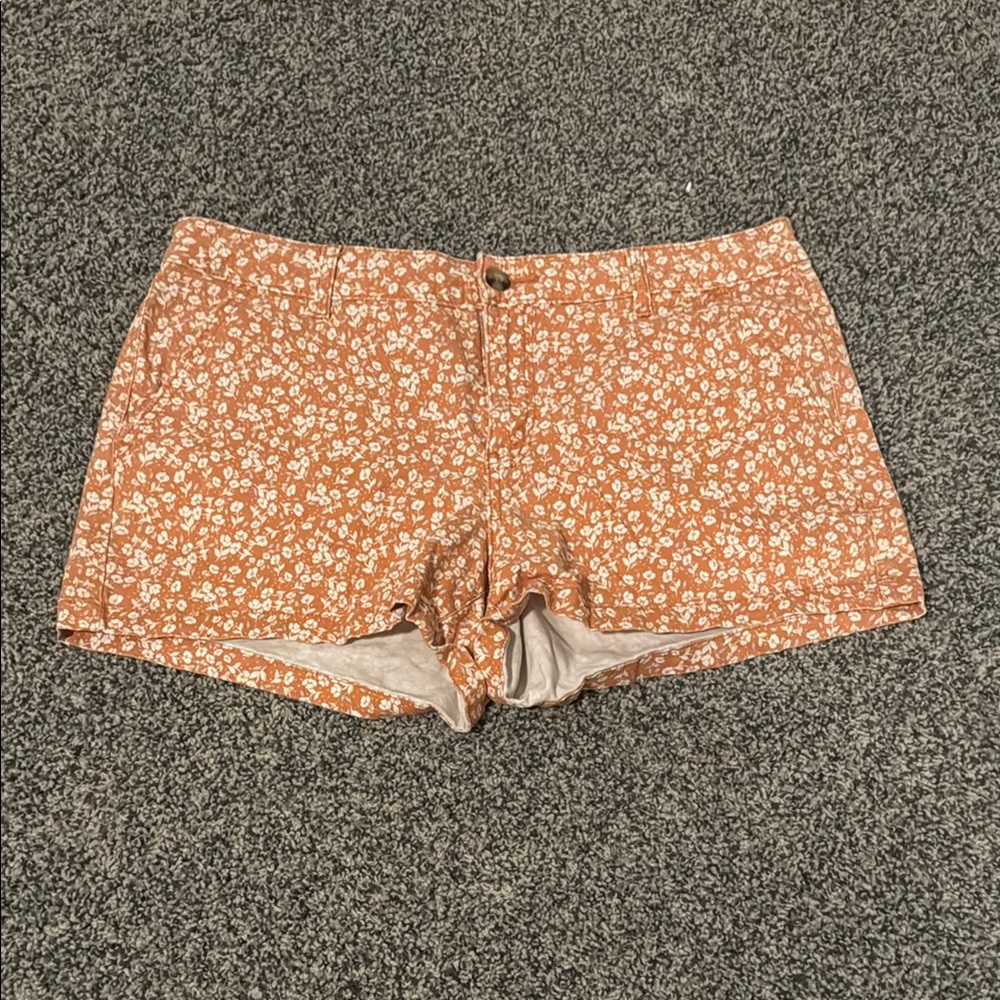 Floral Orange a.n.a Women's Shorts